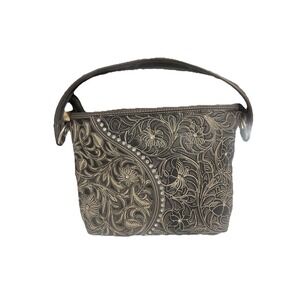 American Beauty Western Style Black Concealed Carry Purse And Wristlet Wallet